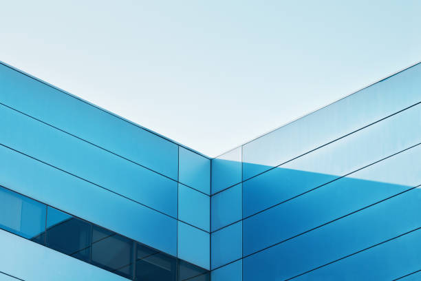 istock Modern office building in the city. 1327434426