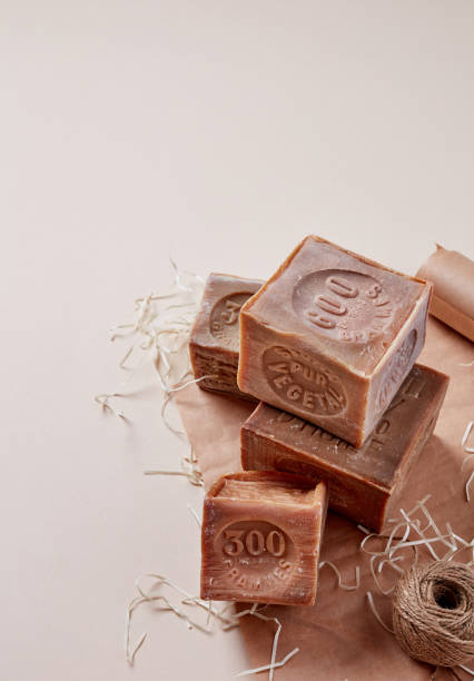 istock Traditional Marseille hand made soap 1327436593