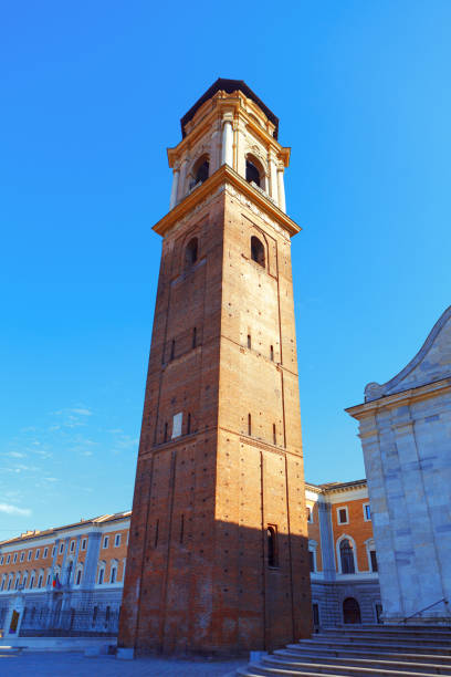 istock Bell tower stands next to the Turin Cathedral 1327441075