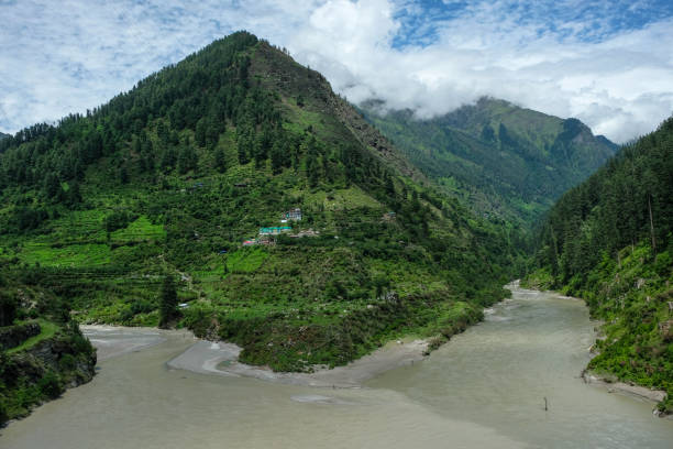 istock Parvati valley in Himachal Pradesh, India 1327446531