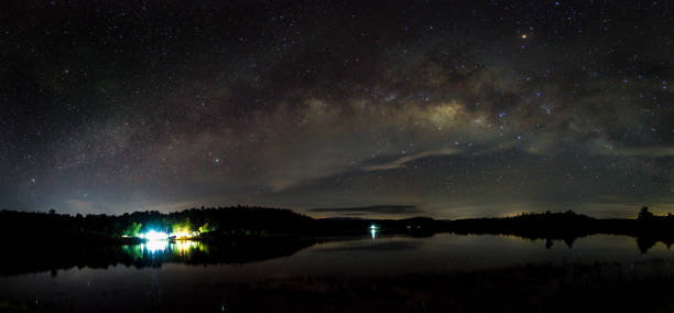 istock milky way in Thailand 1327462650