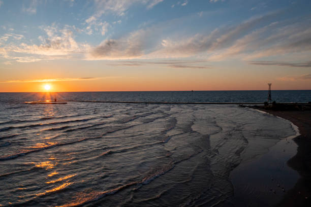 istock Sunrise at the beach 1327468072