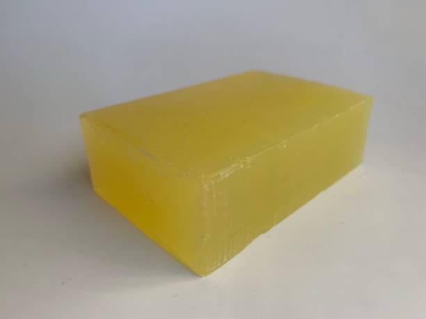 istock Glycerine Soap bar on white background 1327477266