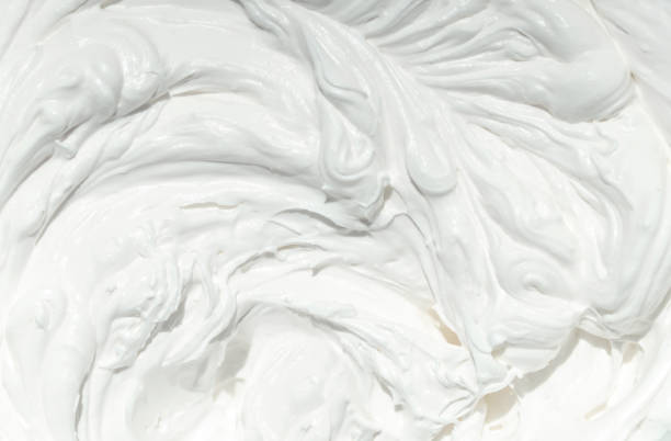 istock Cake cream texture background. Realistic pattern cream foam. Foam cream swirl or dollop for Baking background. 1327480426