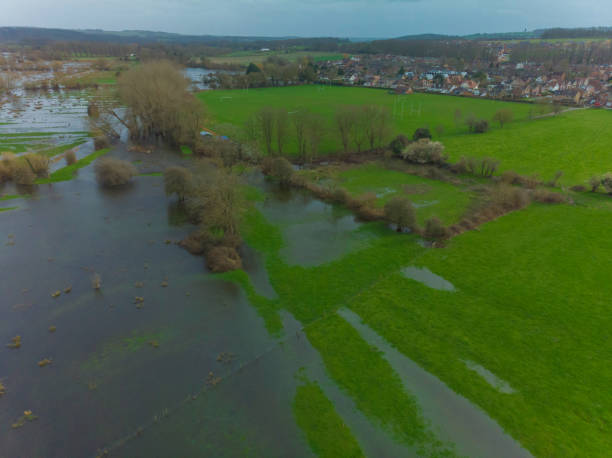 istock Flood Salisbury, England, UK 1327483015