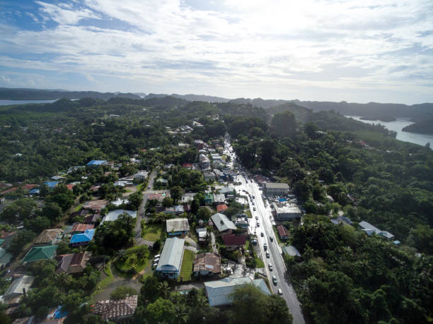 istock Koror Town in Palau Island. Micronesia 1327483160