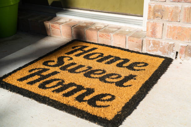 istock Home Sweet Home welcome doormat 1327488770
