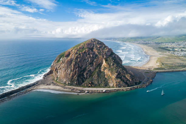 Morro Rock in Morro Bay.