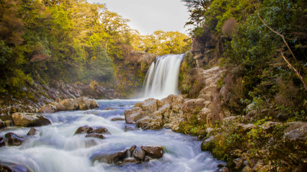 istock waterfall in new zealand 1327493627