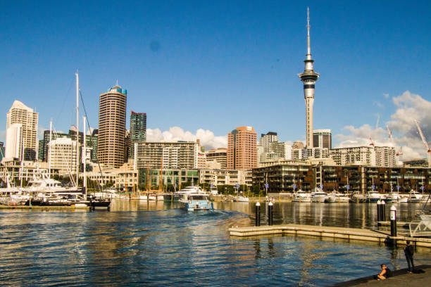 istock Auckland city center 1327493648