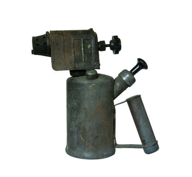istock An old blowtorch insulated on a white background. 1327502584