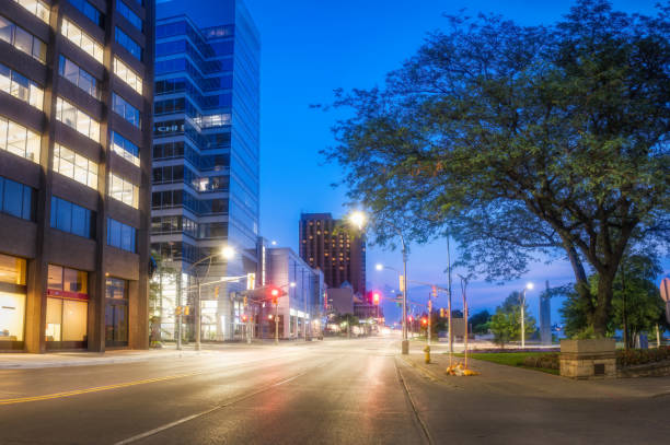 istock Windsor, Ontario Skyline at Night 1327505226