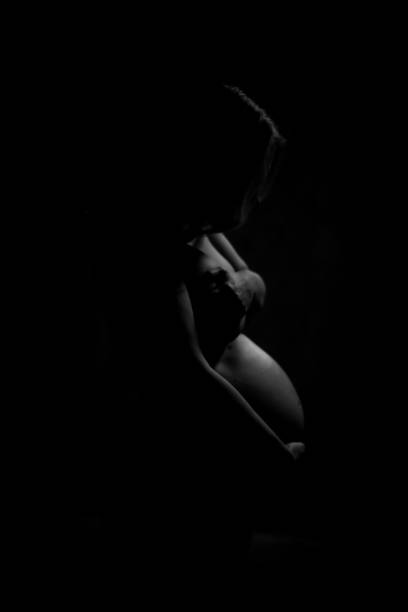istock Pregnant female portrait 1327508977