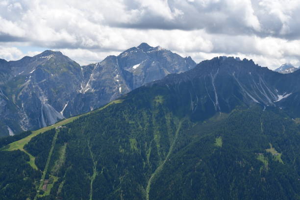 istock Beautiful landscape in Stubai valley 1327521460