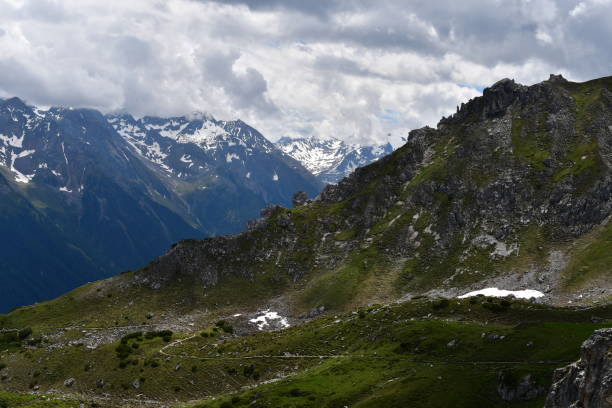 istock Beautiful landscape in Stubai valley 1327522199