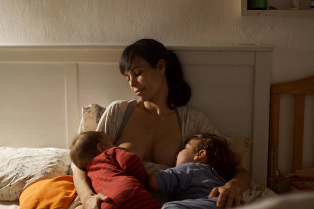 breast-feeding breast milk