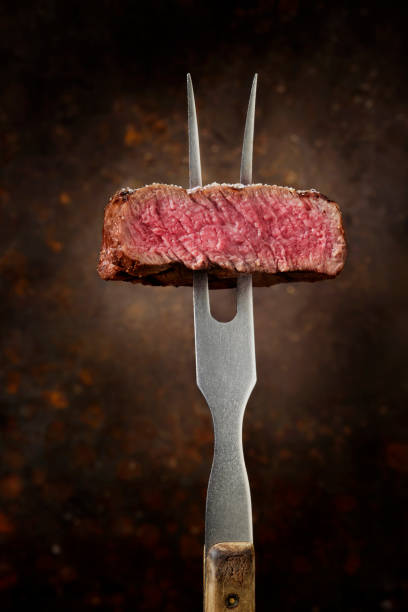 istock Perfect Mediom Rare Top Sirlion Steak 1327526552