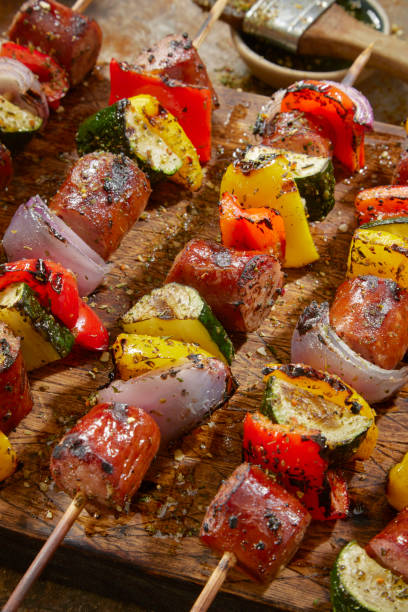 istock Italian Sausage and Pepper Kebabs 1327527525