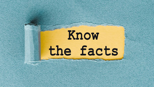 istock KNOW THE FACTS words written under ripped and torn paper. 1327527887