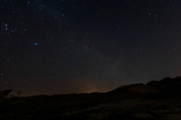 istock Dark starry sky over remote Welsh countryside 1327530139