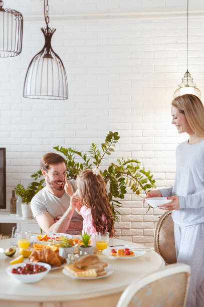 istock Happy Family Breakfast 1327538814