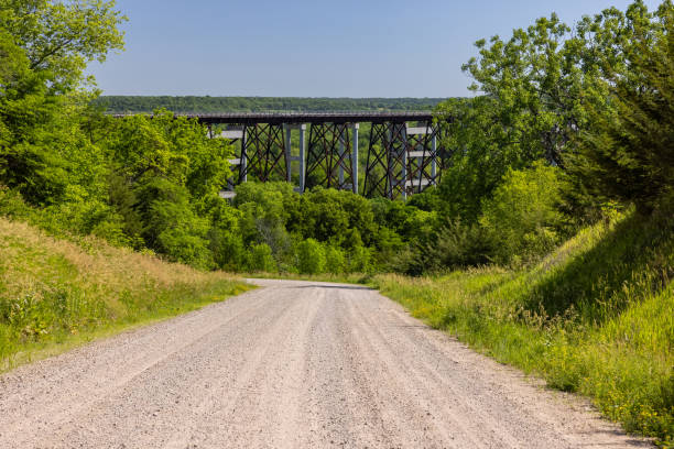 istock Road To High Trestle Bridge 1327542350