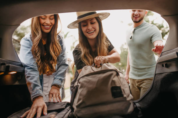 istock friends getting ready to travel 1327545521