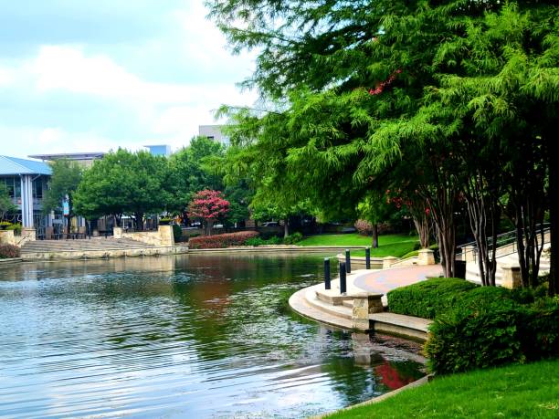istock Crepe Myrtles and Landscaping at Shops at Legacy 1327546160