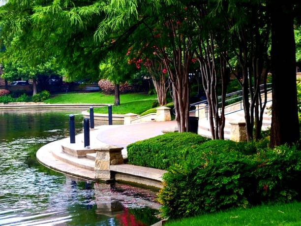 istock Crepe Myrtles and Landscaping at Shops at Legacy 1327546165