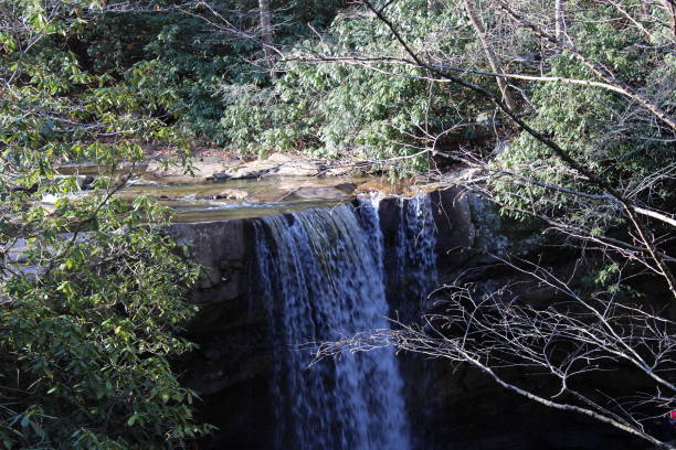 istock Cucumber Falls in Ohiopyle, Pennsylvania 1327549229