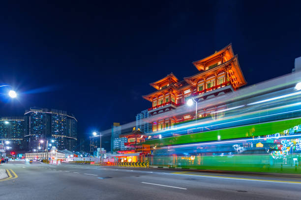istock Temple in Chinatown at Singapore. 1327563475