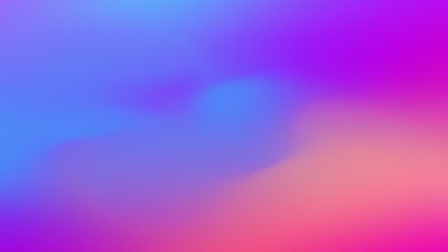 Abstract Magenta Blue Orange Soft Gradient Cycle Slow Motion Background Loop
