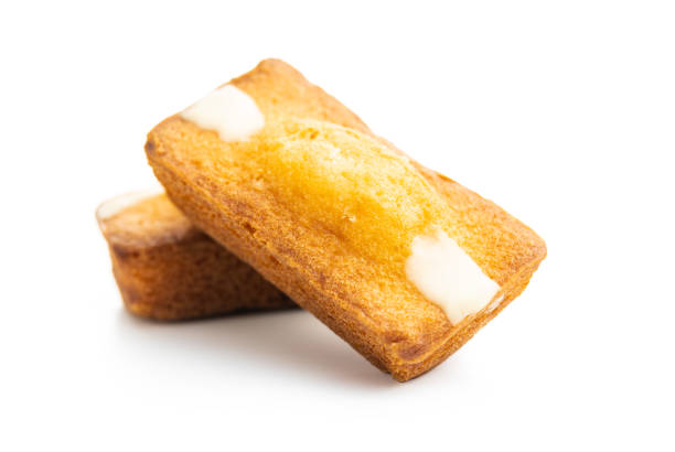 istock Mini sponge cakes. Sweet vanilla dessert. 1327584380