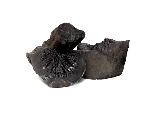 istock black charcoal isolated on white background 1327592330