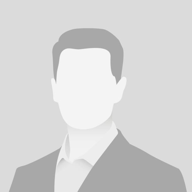 domyślna ikona symbolu zastępczego zdjęcia awatara. szare zdjęcie profilowe. człowiek biznesu - silhouette  obrazy stock illustrations