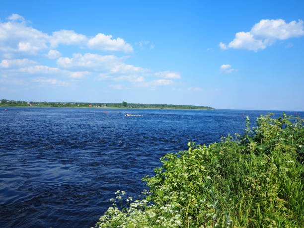 istock The Neva River flows into Lake Ladoga. 1327598713