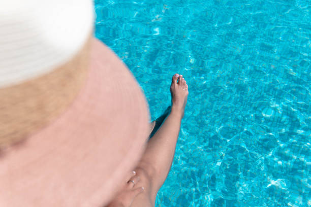 istock Young woman with hat on vacation 1327604935