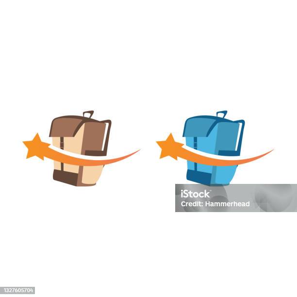 Magic Backpack Vector Illustration Vector Graphic Of Magic Backpack Logo Bundle Stock ...
