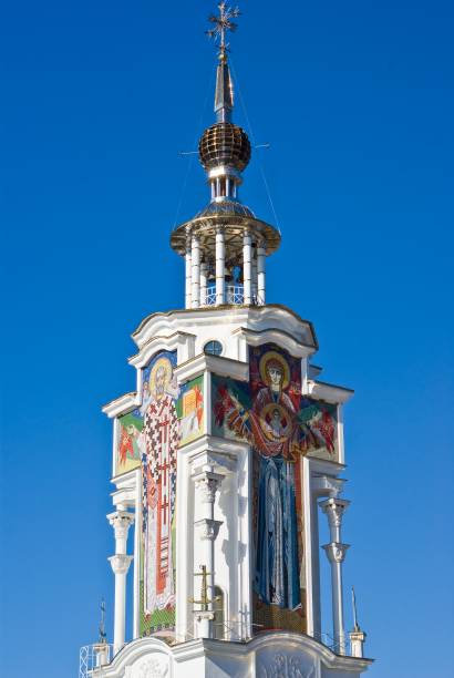 istock christian church on a blue sky background 1327607636