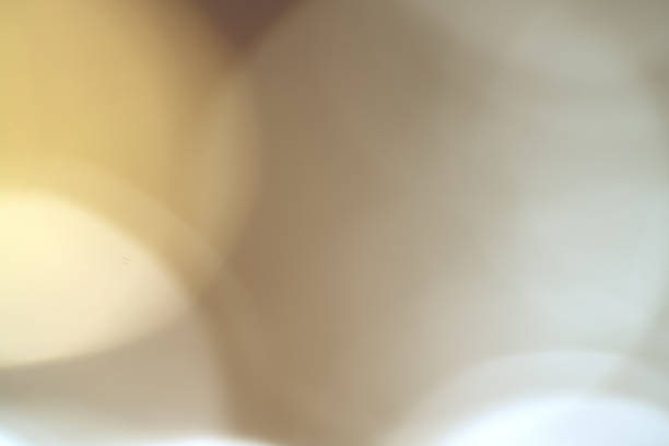 yellow bokeh for background and greeting or inspiration or advertise