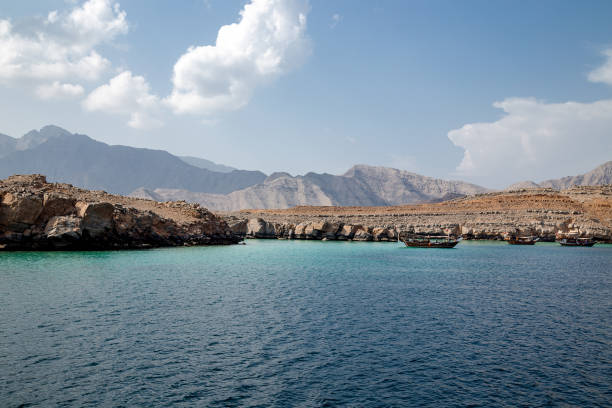 istock Oman Fjords, Khasab 1327619526