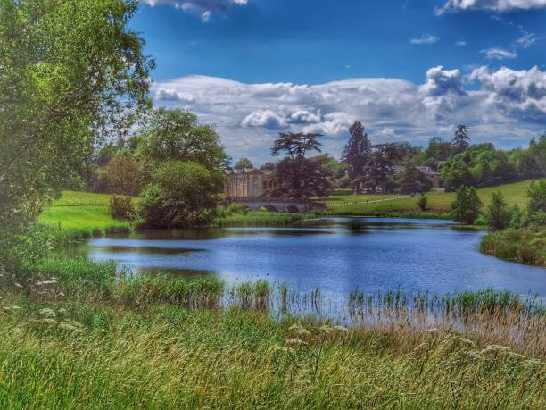 istock lake river water land sunset scenic landscape 1327620594