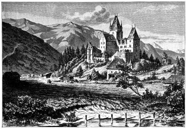 istock The Fischhorn Castle near Zell am See 1327623406