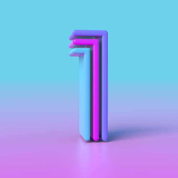 istock Paragraph numbers blue article signs section numeration clauses numeral 2 numbering 3d rendering 1327629449