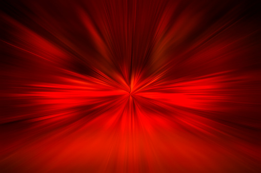 Towards the center, red background