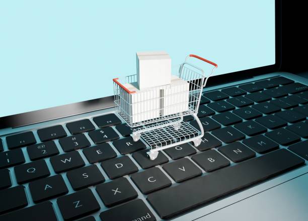 istock Shopping cart business concept 1327634269