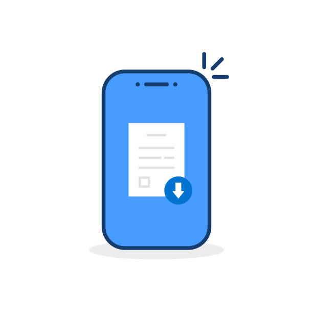 istock download pdf file by cartoon mobile phone 1327637978