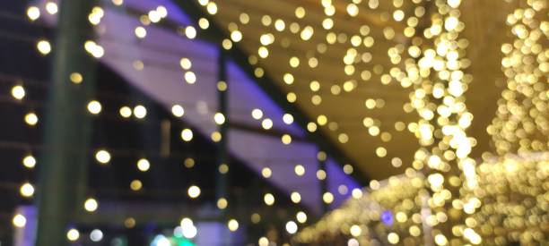 istock Golden bokeh and blurred background. 1327646380