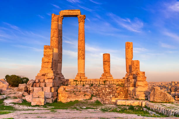 istock Amman, Jordan - Temple of Hercules 1327649006