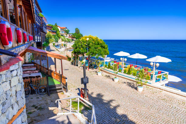 istock Nesebar, Bulgaria - Black Sea coastline 1327649028